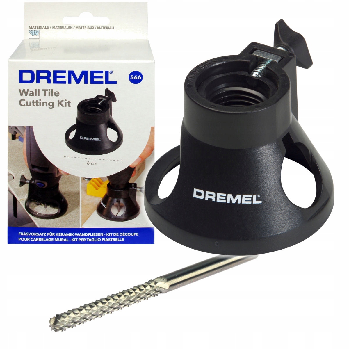 

Nasadka do cięcia płytek glazury 566 Dremel frez