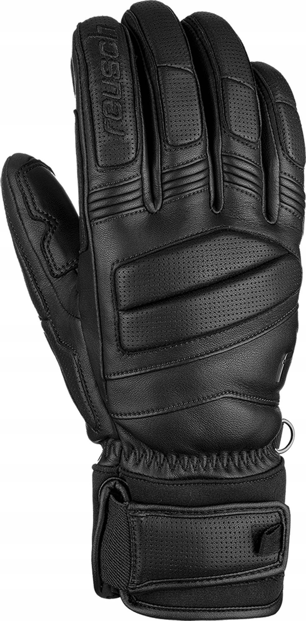 Lyžařské rukavice Reusch Master Pro Primaloft Gold Velikost: 8,5 M/L Black
