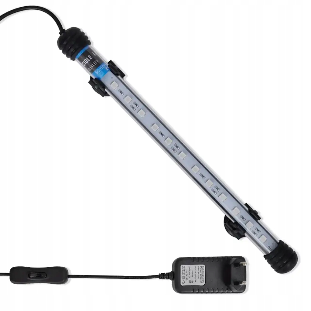 Levně Led akvarijní lampa, 28 cm, modrá