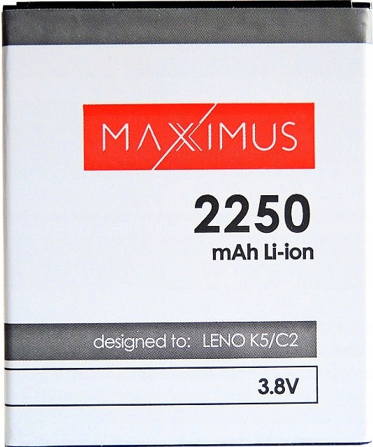 Bateria Maxximus Lenovo K5/ C2/ K5+ 2250mAh BL259 Maxximus