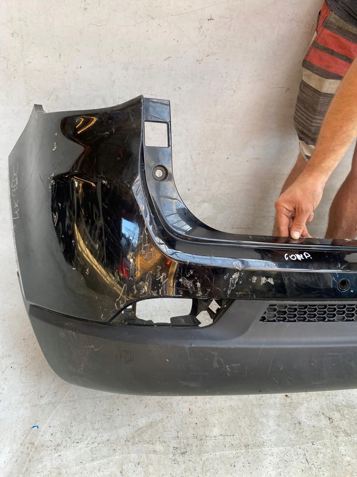 JEEP COMPASS II 2 16-> bumper rear part rear PDC
