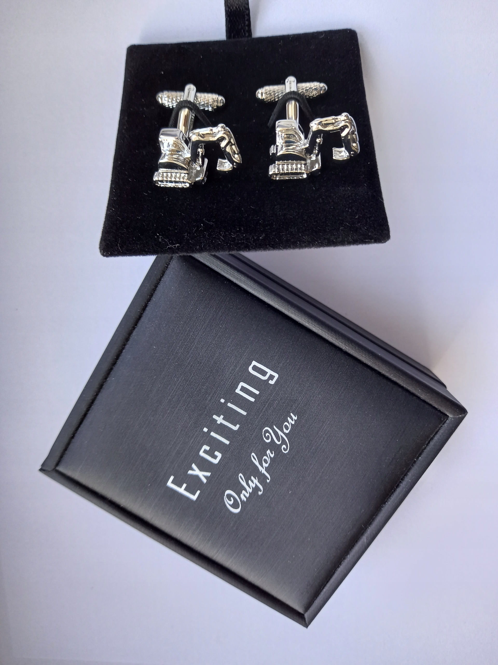 Manžetové knoflíčky Exciting Bagr Buldozer