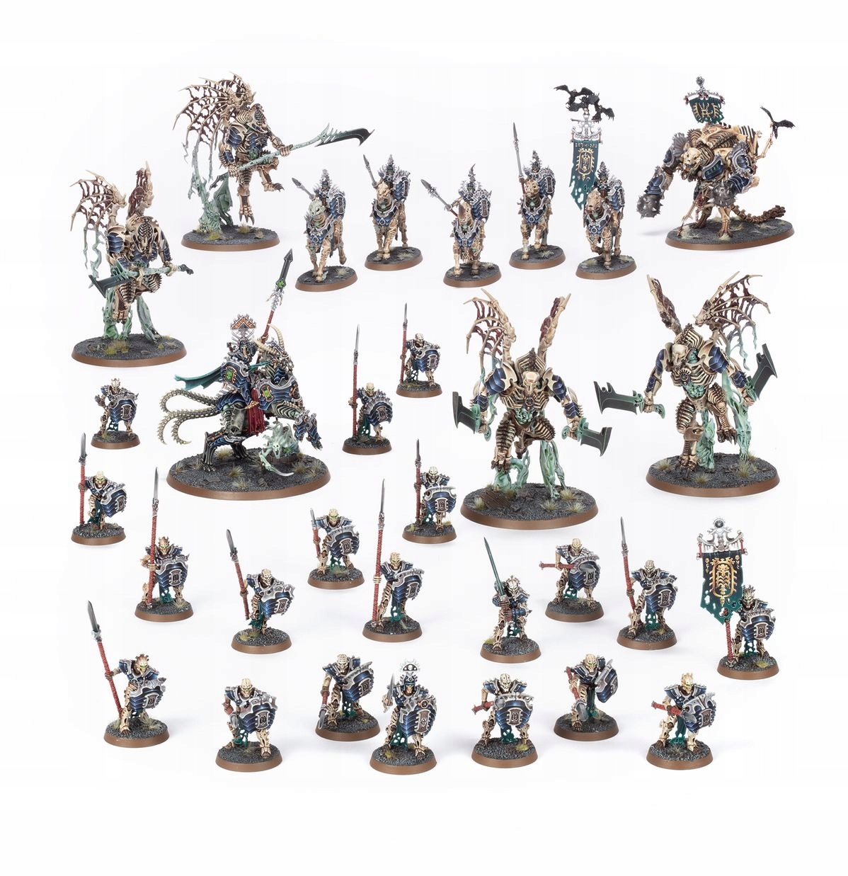 BATTLEFORCE: OSSIARCH BONEREAPERS - PRAETORIAN SPEARHEAD System Warhammer Age of Sigmar