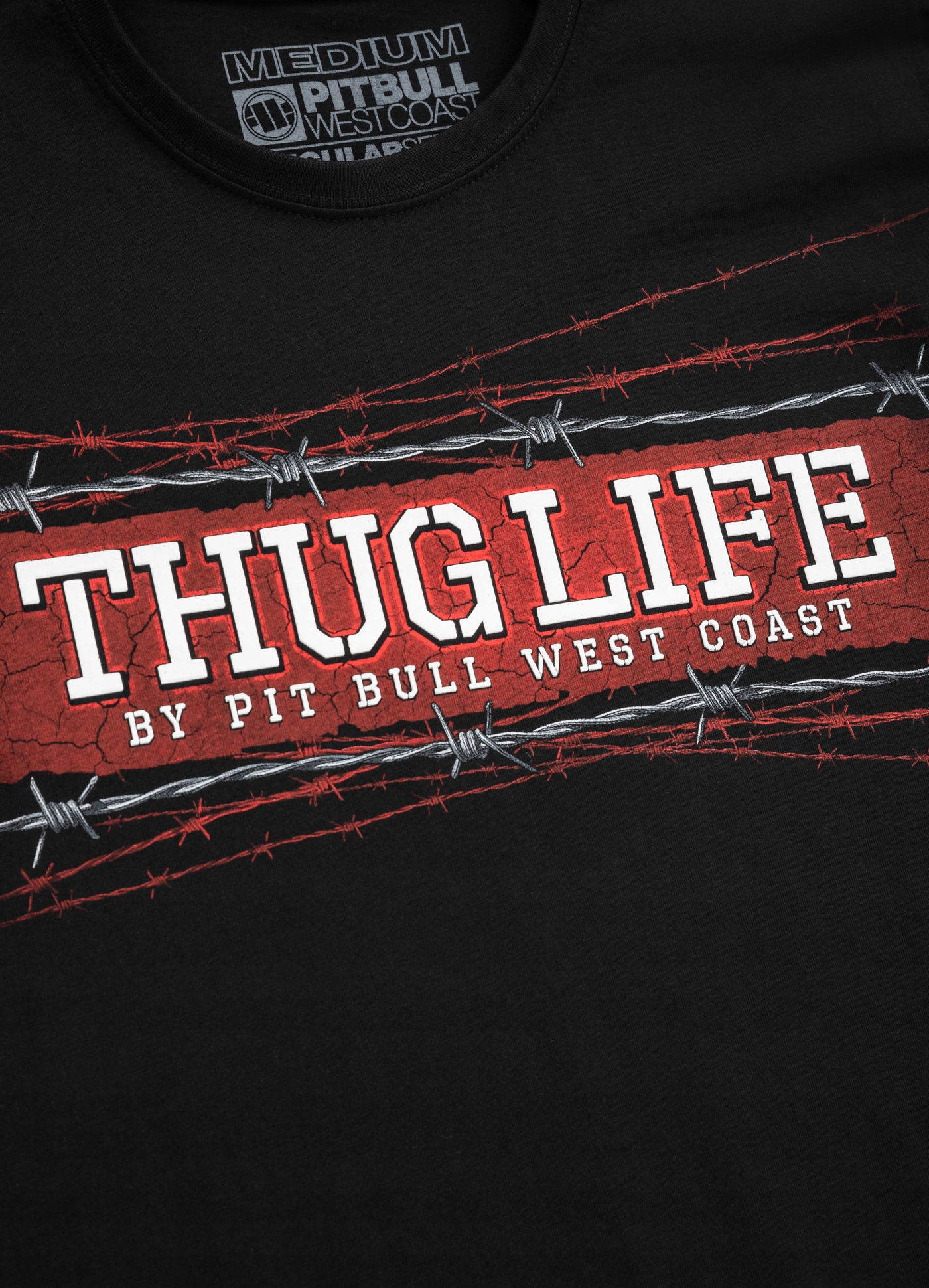 KOSZULKA PIT BULL THUG LIFE SAN DIEGO MĘSKA M Model PIT BULL KOSZULKA BLUZKA TSHIRT T-SHIRT SPORTOWY