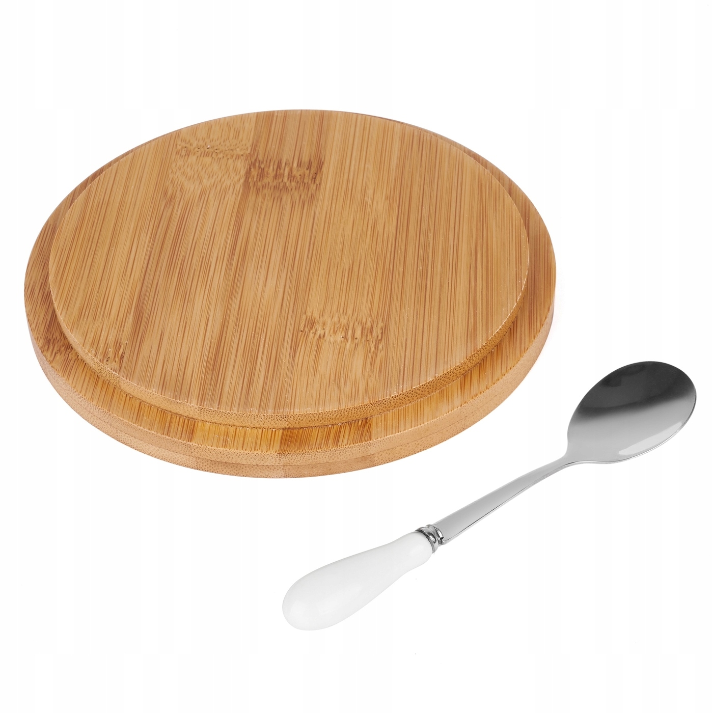 MASELNICZKA CERAMICZNA ŁYŻECZKA POKRYWA BAMBUS Marka Tadar
