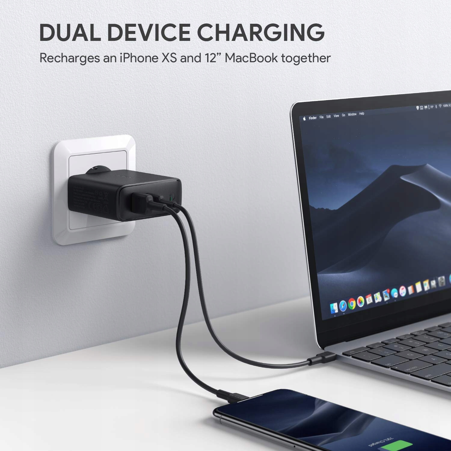 AUKEY PA-D3 2xUSB PD 60W Power Delivery 3.0 DD Przeznaczenie uniwersalna
