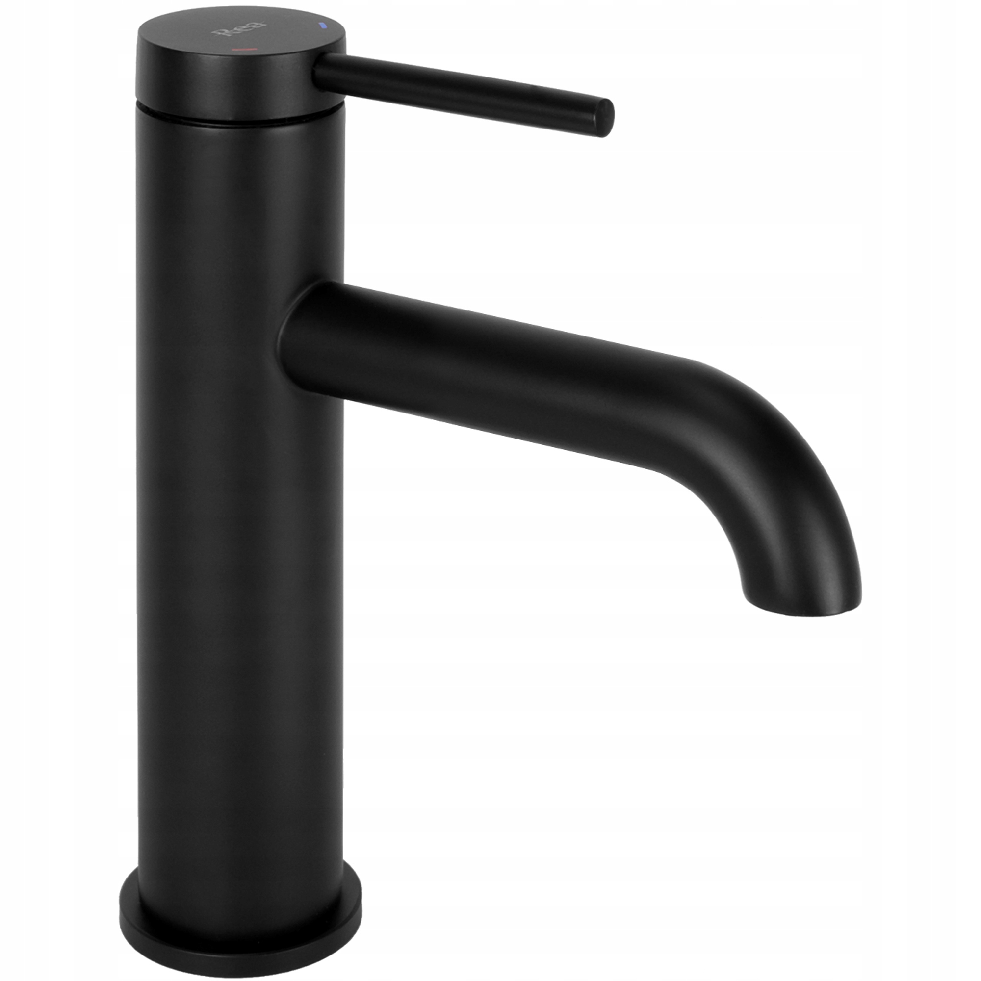 

Bateria Umywalkowa Spot Czarna Black Niska Rea