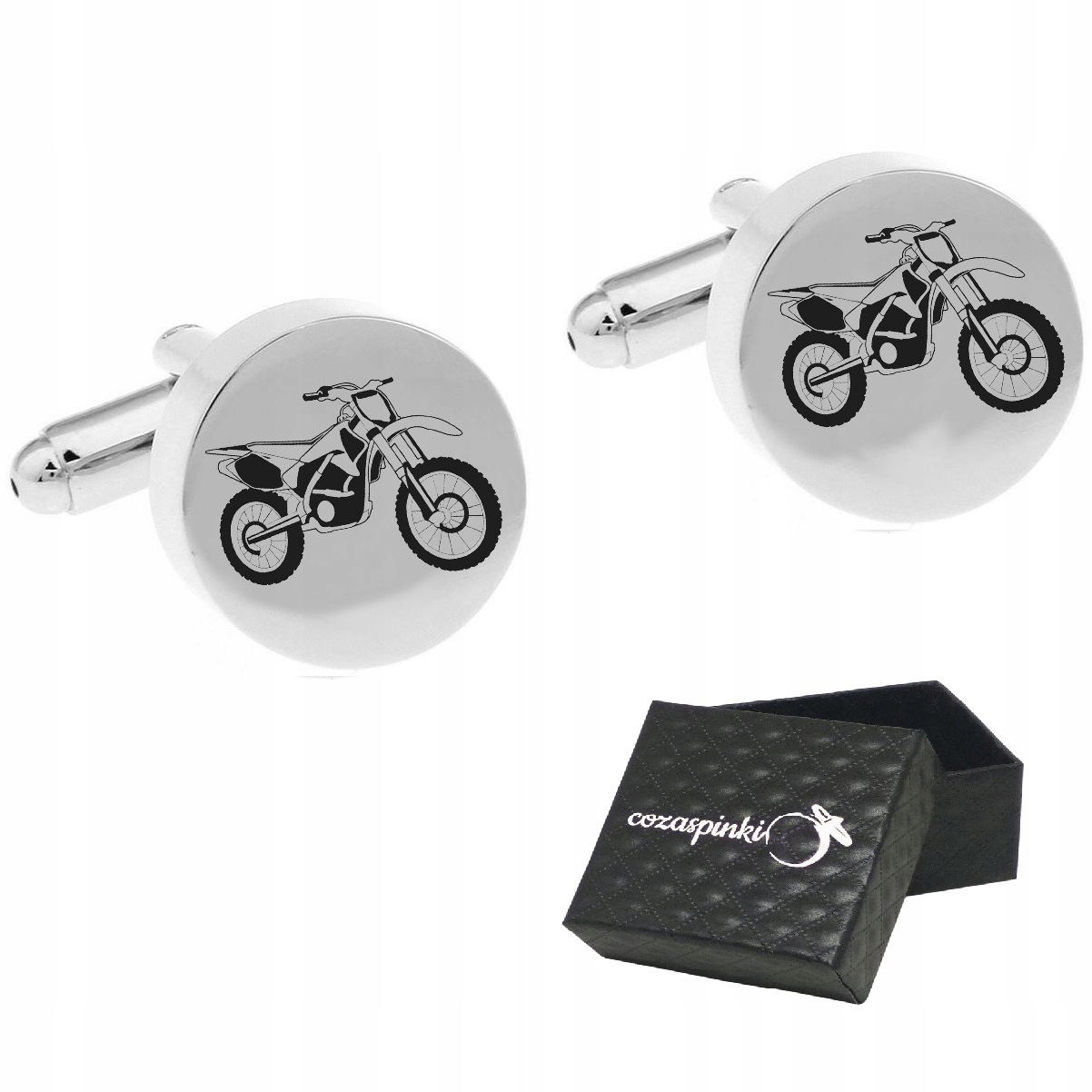 

Spinki do mankietów koszuli ślubne Motocykle ślub