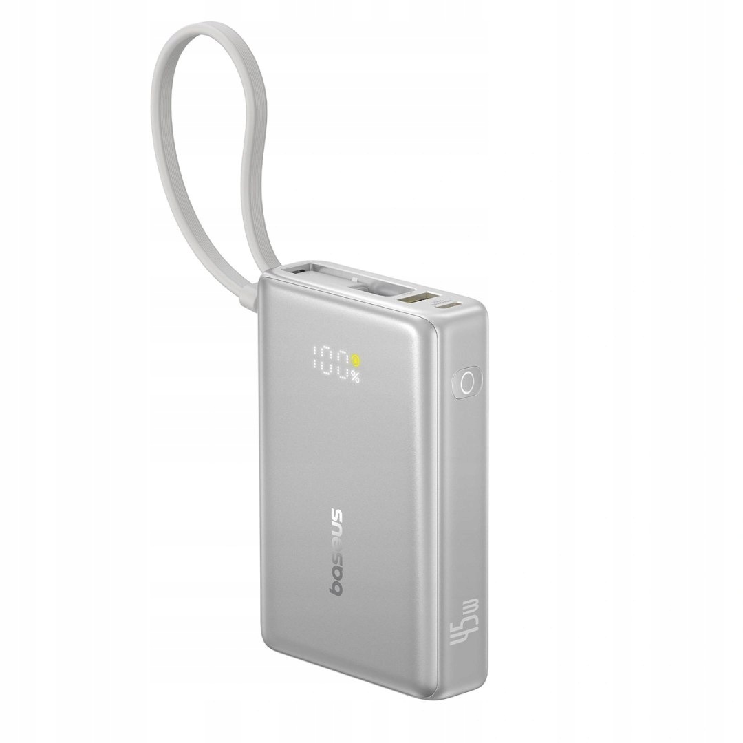 Powerbank Baseus PicoGo 10000mAh 45W z wyświetlaczem cyfrowym z wbudowanym