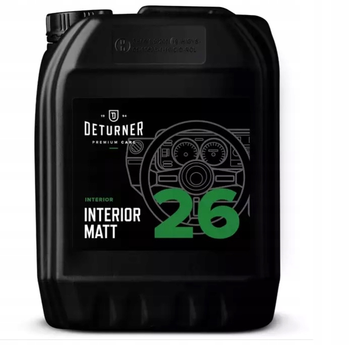 DETURNER _ INTERIOR MATT 5L _ DRESSING DO WNĘTRZA ODŻYWIA I CHRONI