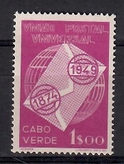 Wyspy Zielonego Przylądka 1949 Mi 270 Czyste **