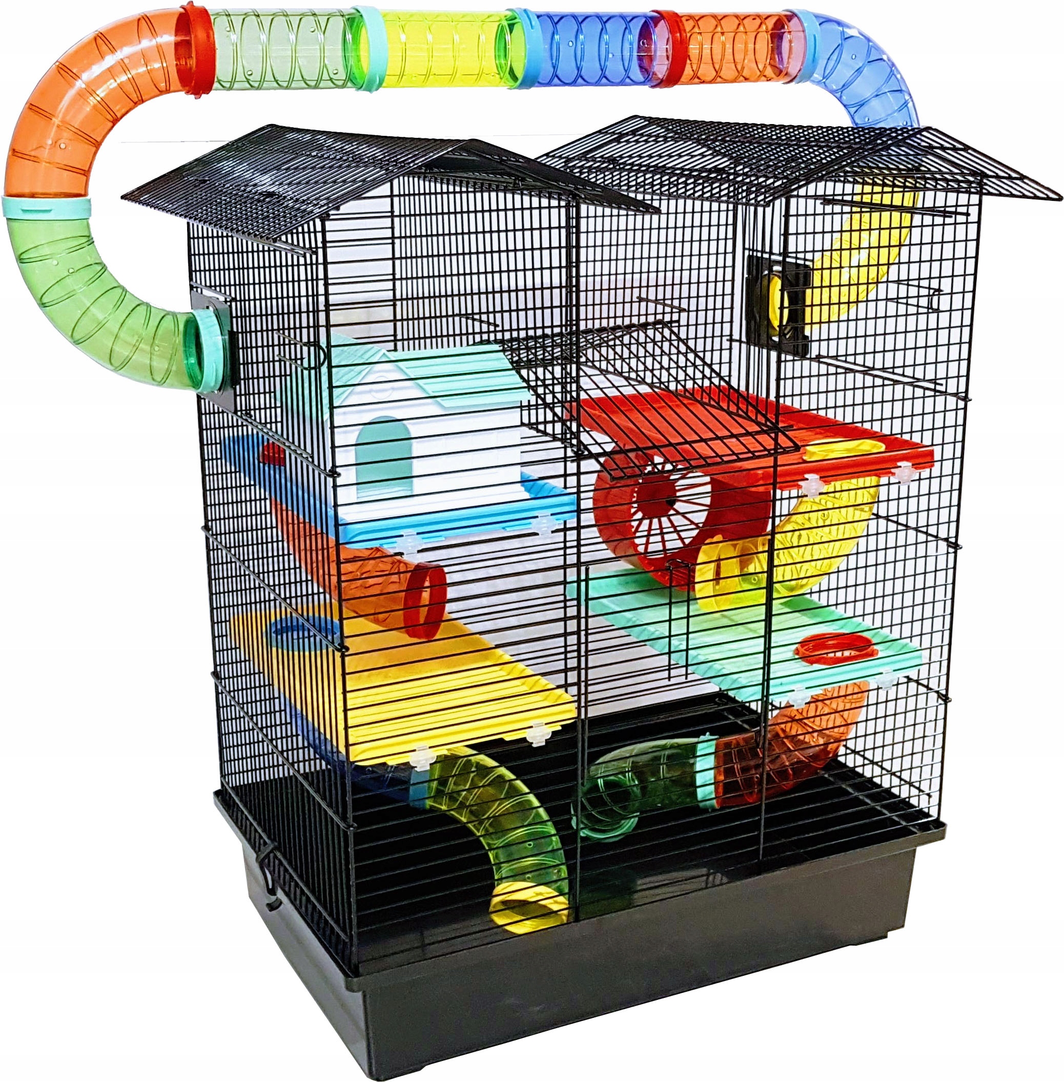 Klatka dla Chomika Gryzonia Myszy Myszek CH2+MISKA