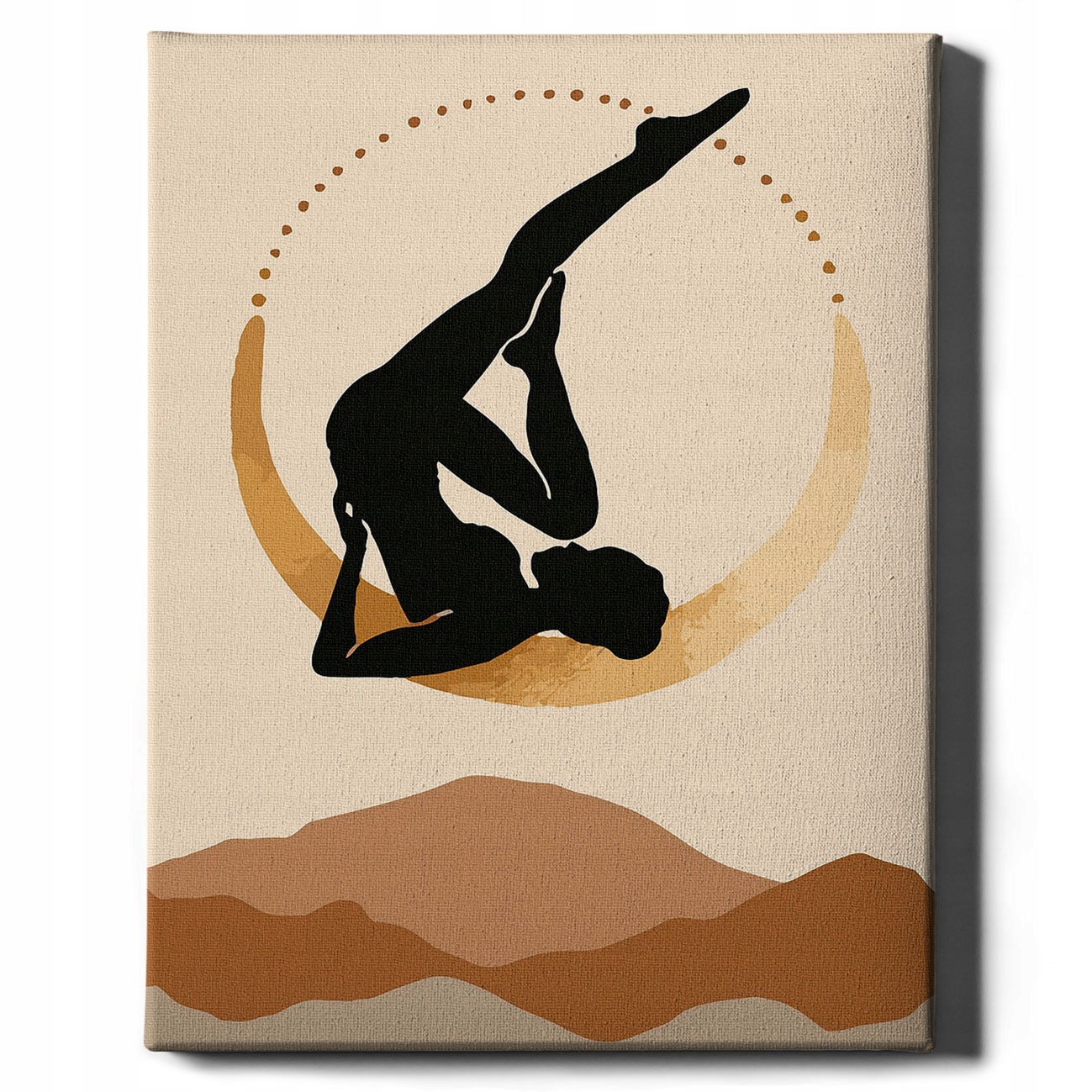 Malování podle čísel s rámem Obrazy pro malování podle čísel se zlatou barvou