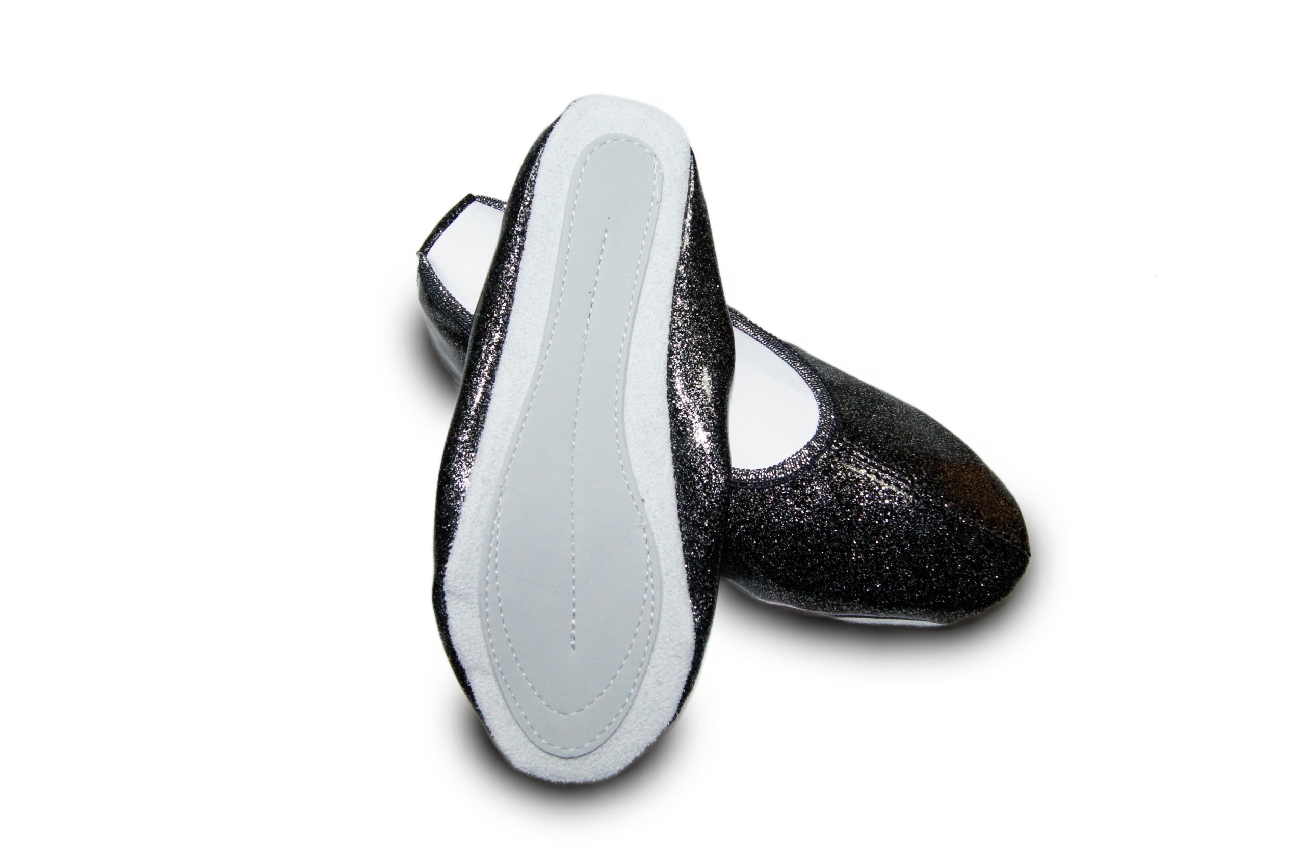 BALETKI BALERINKI CZARNY BROKAT POLSKI PRODUCENT RYTMIKA GIMNASTYCZNE Rozmiar (new) 36