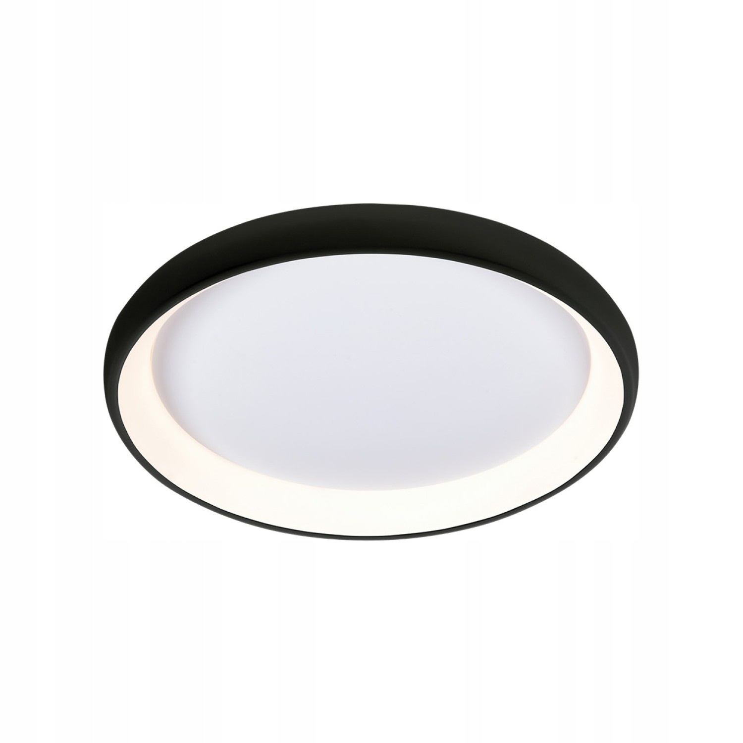 Plochá stropná lampa so stmievačom 41 cm do obývacej izby Antonio