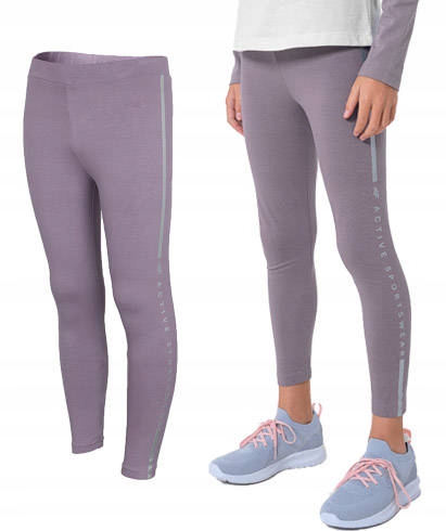

Legginsy Dziewczęce 4F Getry Leginsy Bawełna 164