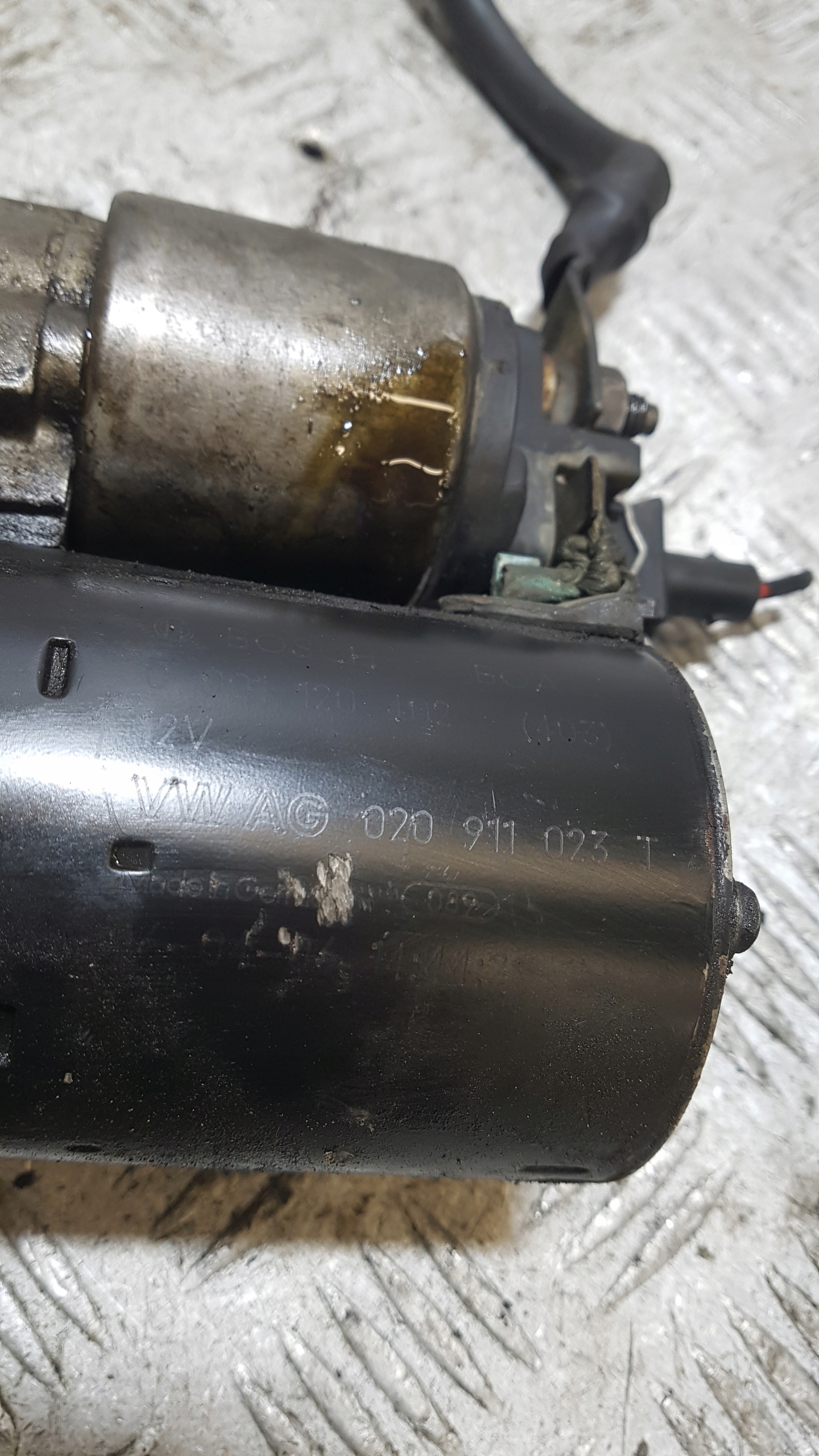 starter VOLKSWAGEN GOLF 4 020911023T 1.6 8V