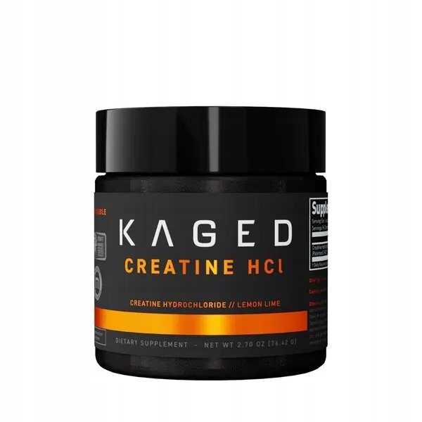 Kaged Muscle – Kreatin HCl, Lemon, Prášek, Limetka 76 g