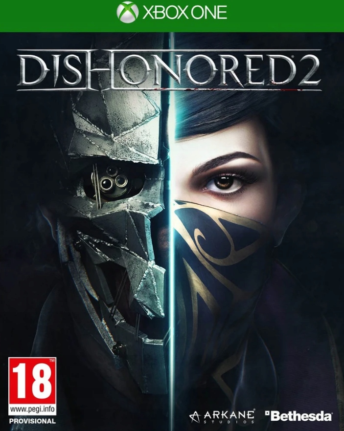 Dishonored 2 Xbox One pudełkowa