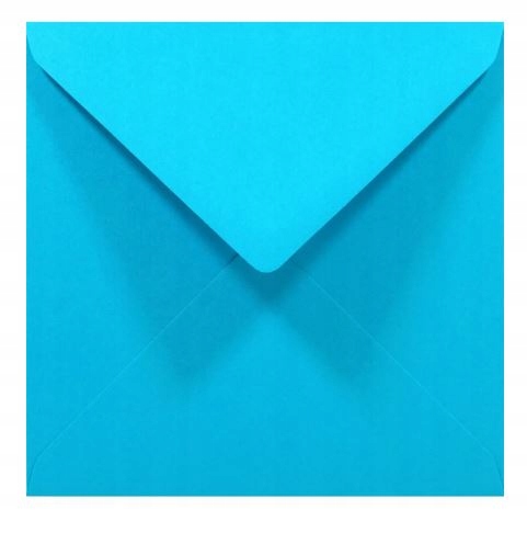 

Koperta ozdobna kwadratowa 14x14cm niebieska 2 szt