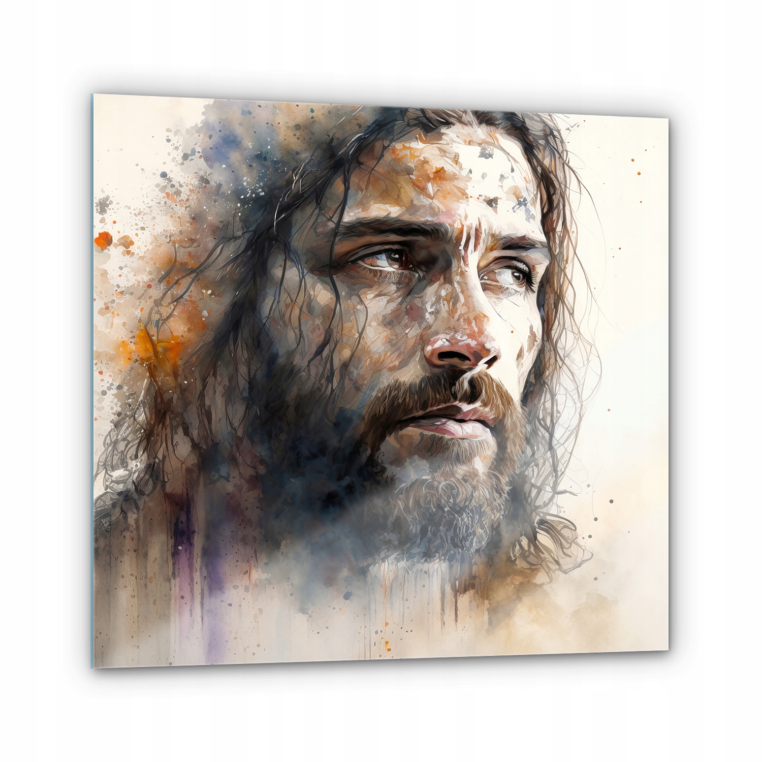 Krásný obraz Akvarel Portrét Ježíše