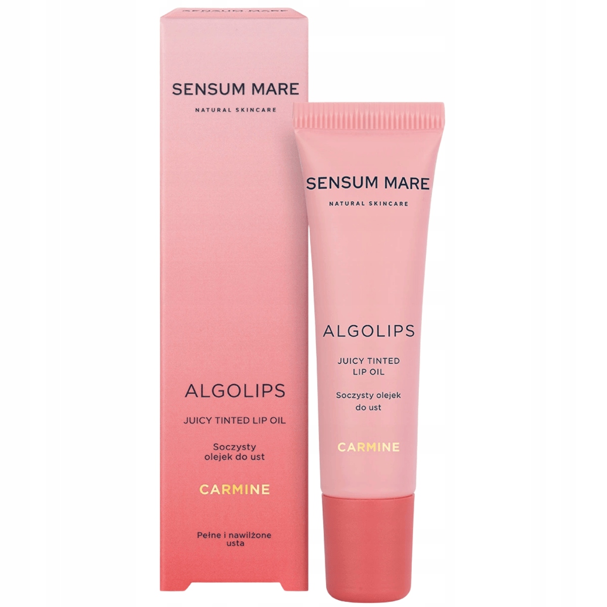 Sensum Mare Algolips, Pečující olej na rty Carmine 10 ml