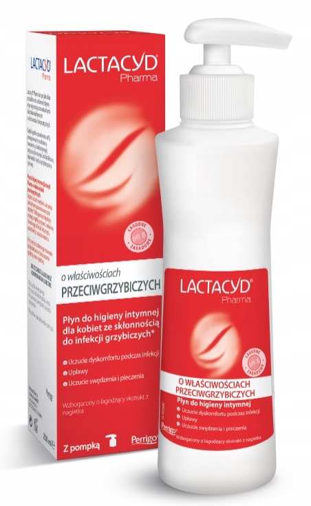 

Lactacyd Pharma płyn ginek. przeciwgrzybiczy 250ml