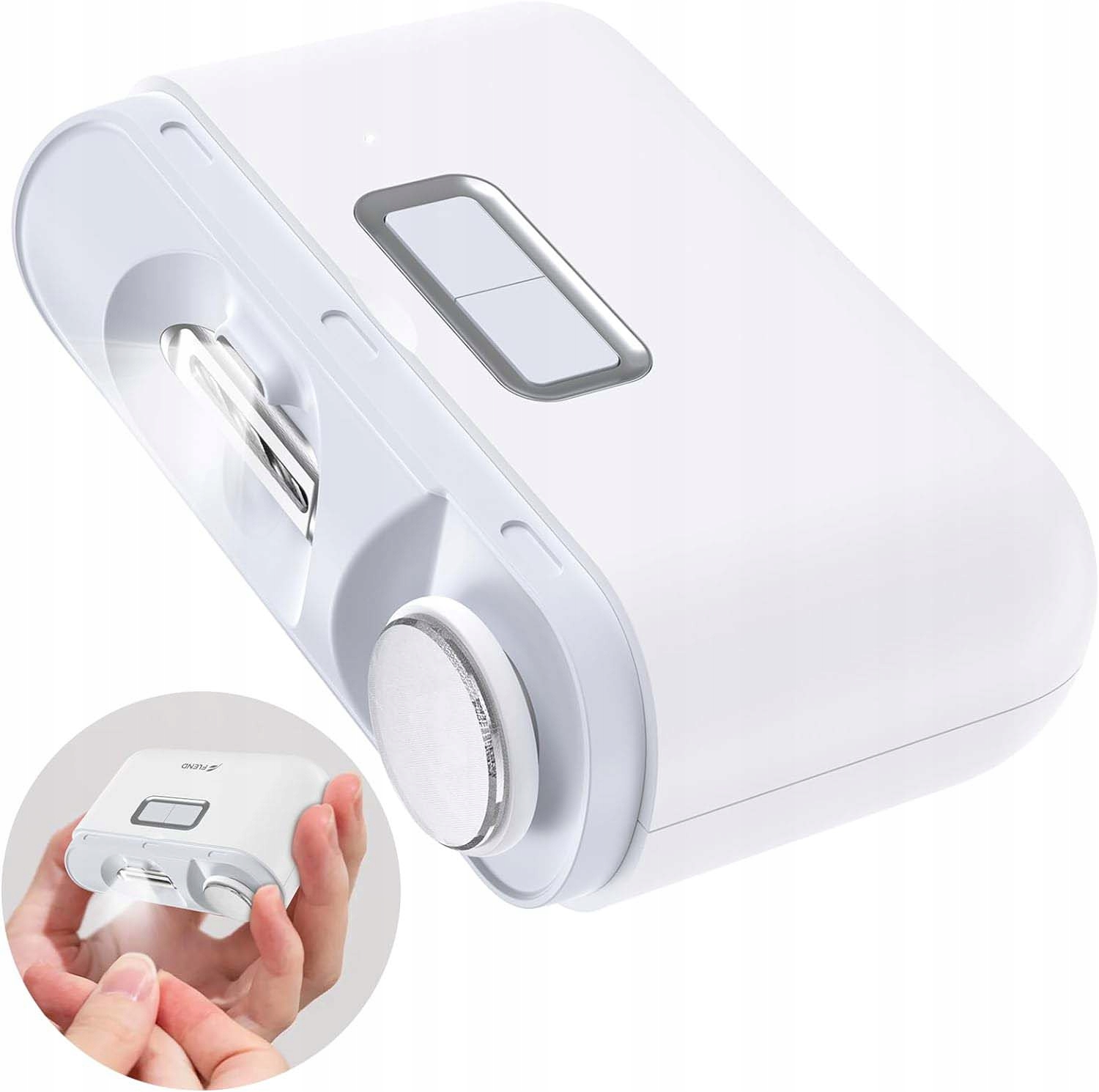 Automatický Elektrický Kleštičky Na Nehty Usb 500MAH S Led Světlem