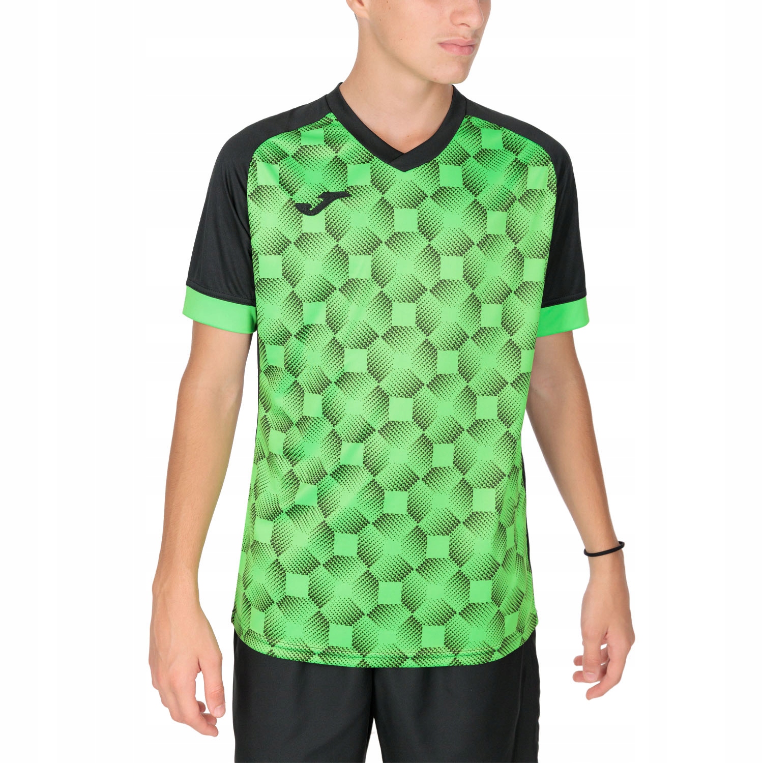 Koszulka Joma Supernova III Nero Fluor Verde r.2XL/3XL