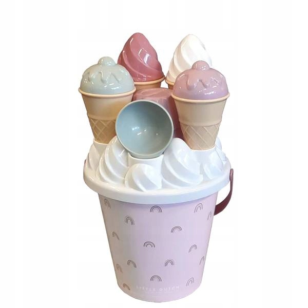 

Little Dutch Wiaderko z lodami 14 elementów 200873