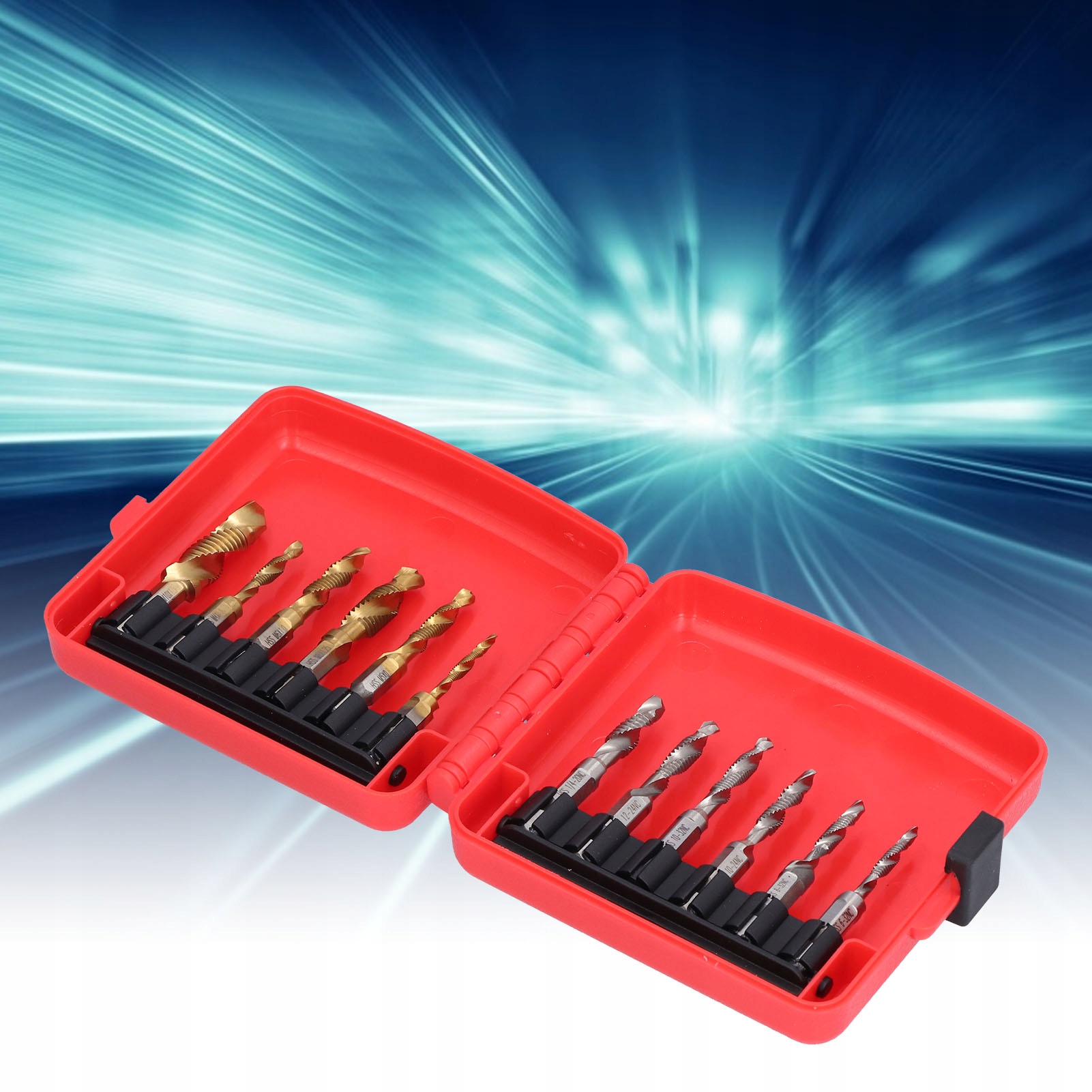 Zestaw wierteł do gwintowania Pokryty tytanem EAN (GTIN) 6975001254018