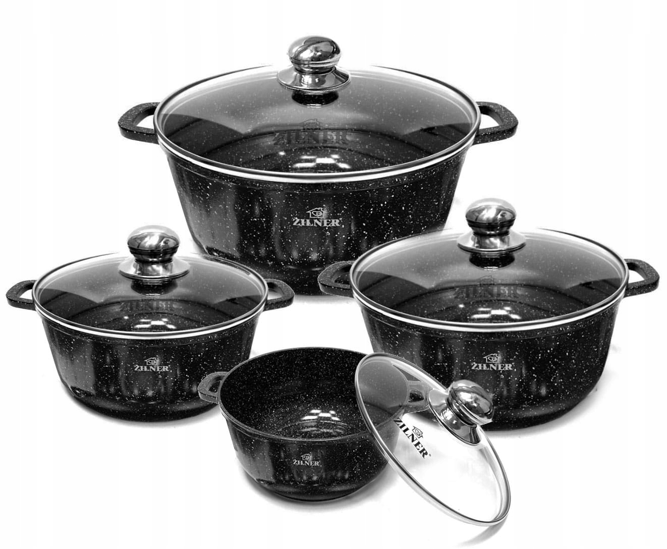 ZESTAW GARNKÓW 8 SZT MARMUR