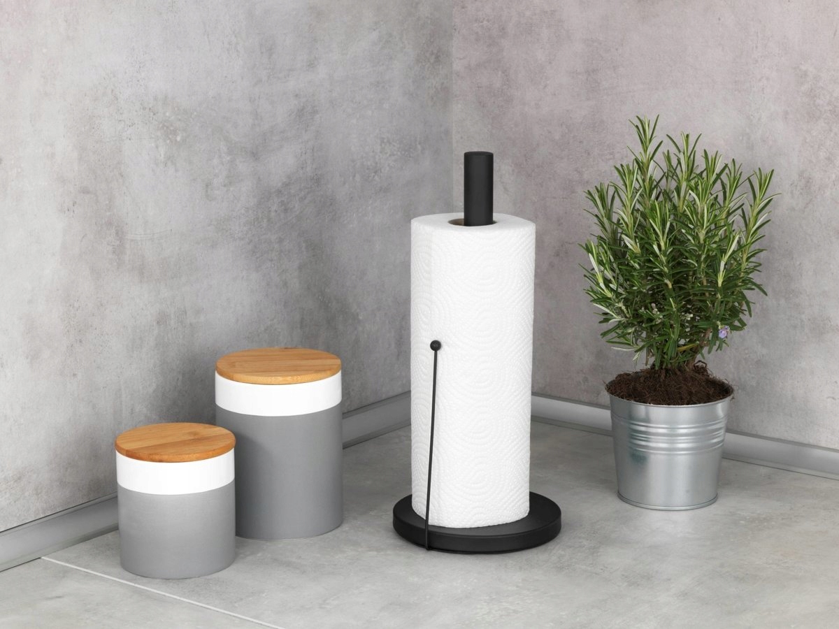 Stojak na ręcznik papierowy czarny WENKO EAN (GTIN) 4008838350362