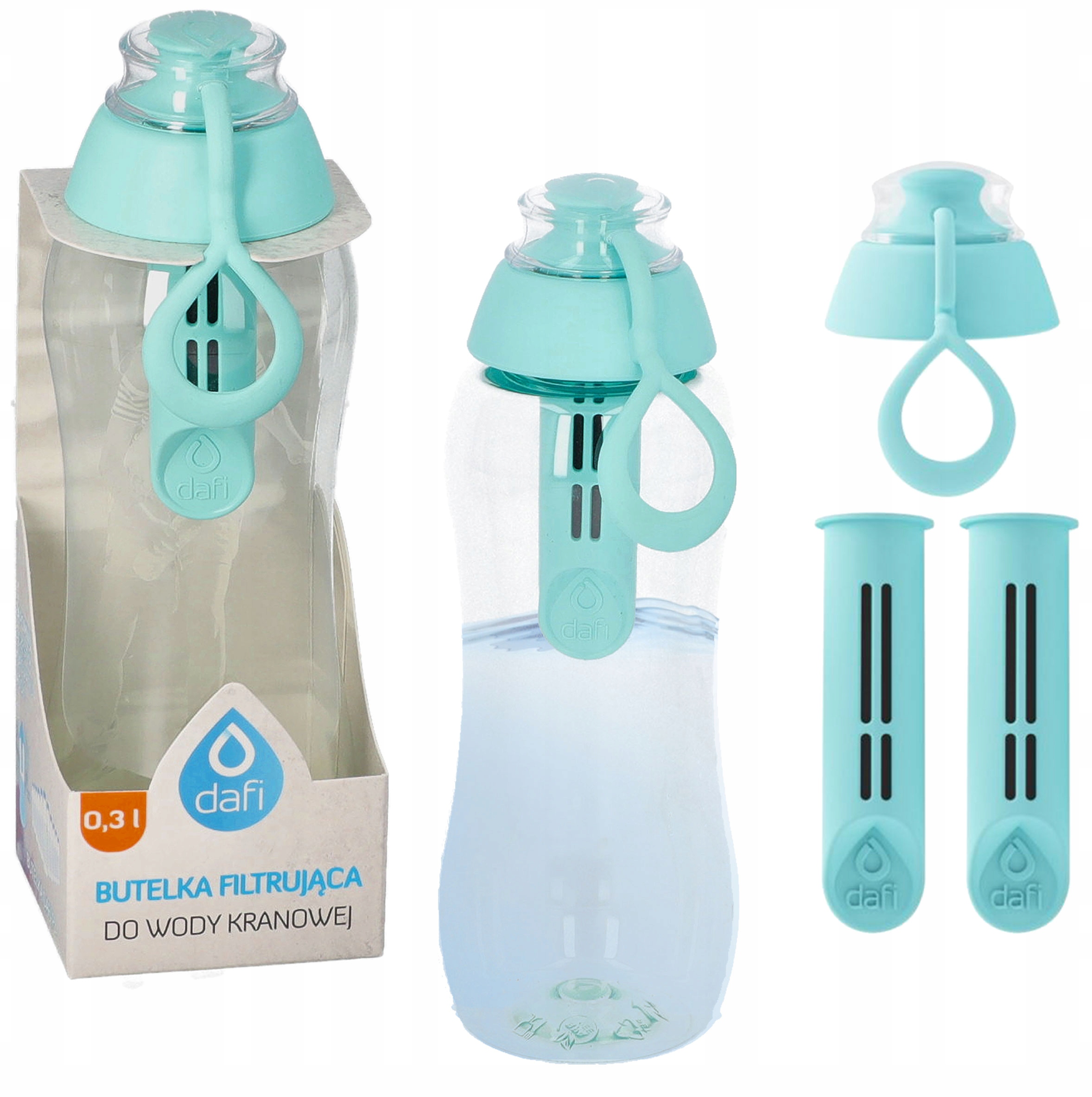 

Butelka Filtrująca Dafi 0,3L 300ml 3x Filtr