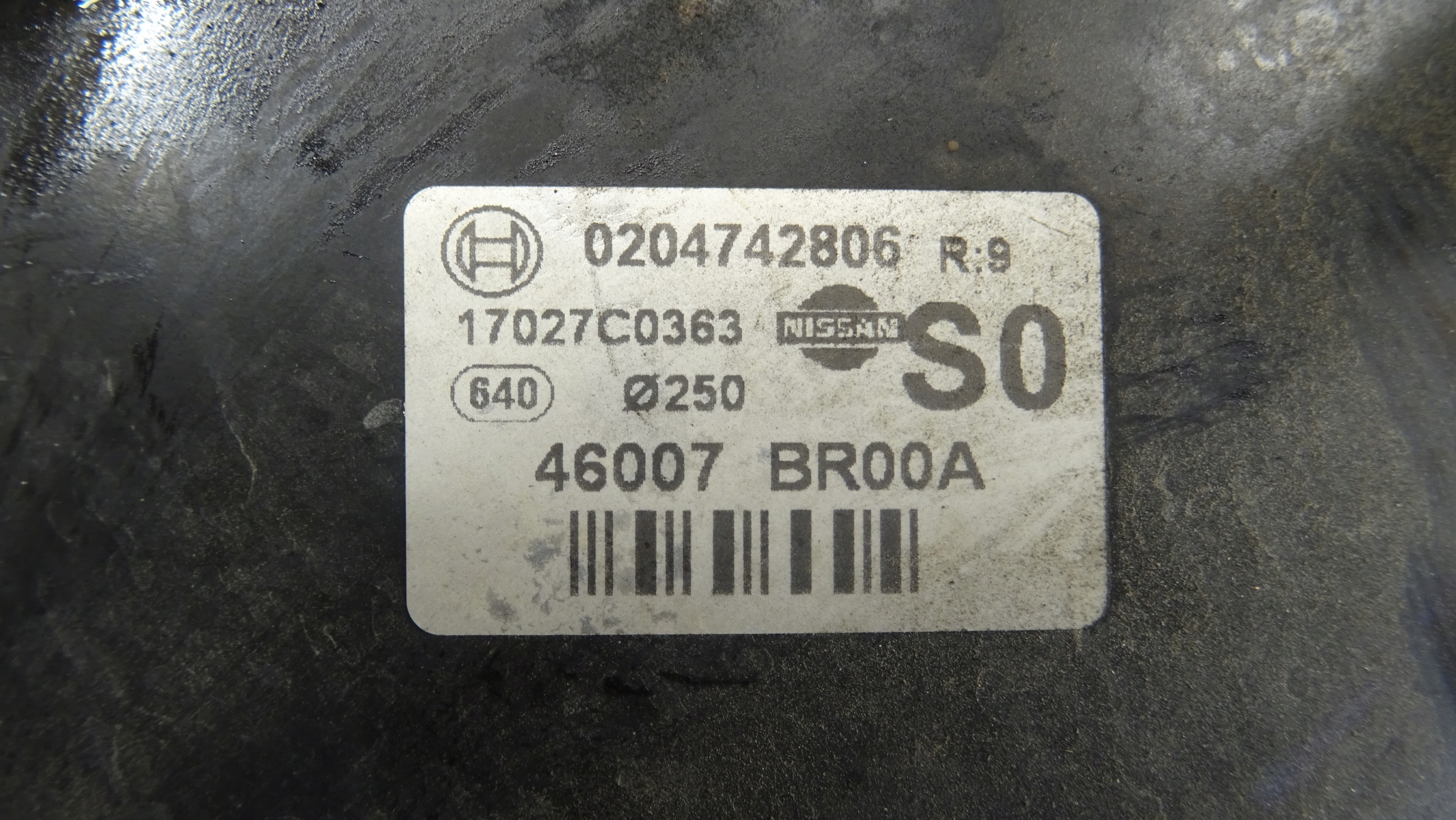 servo Servofreno NISSAN QASHQAI J10 1.6 DCI 46007BR00A