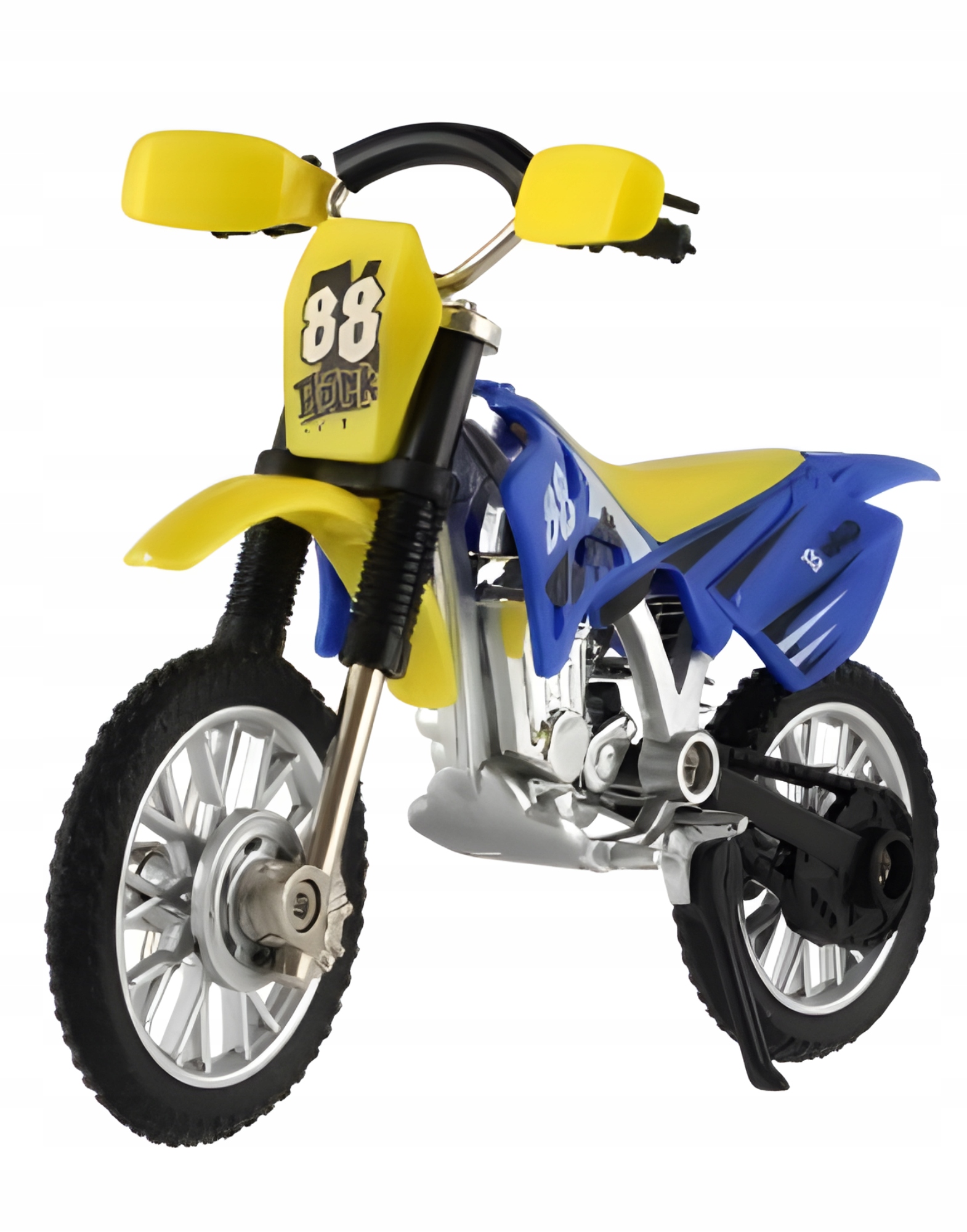 Mini motocykl fingercross RegMag 12 cm z akcesoriami