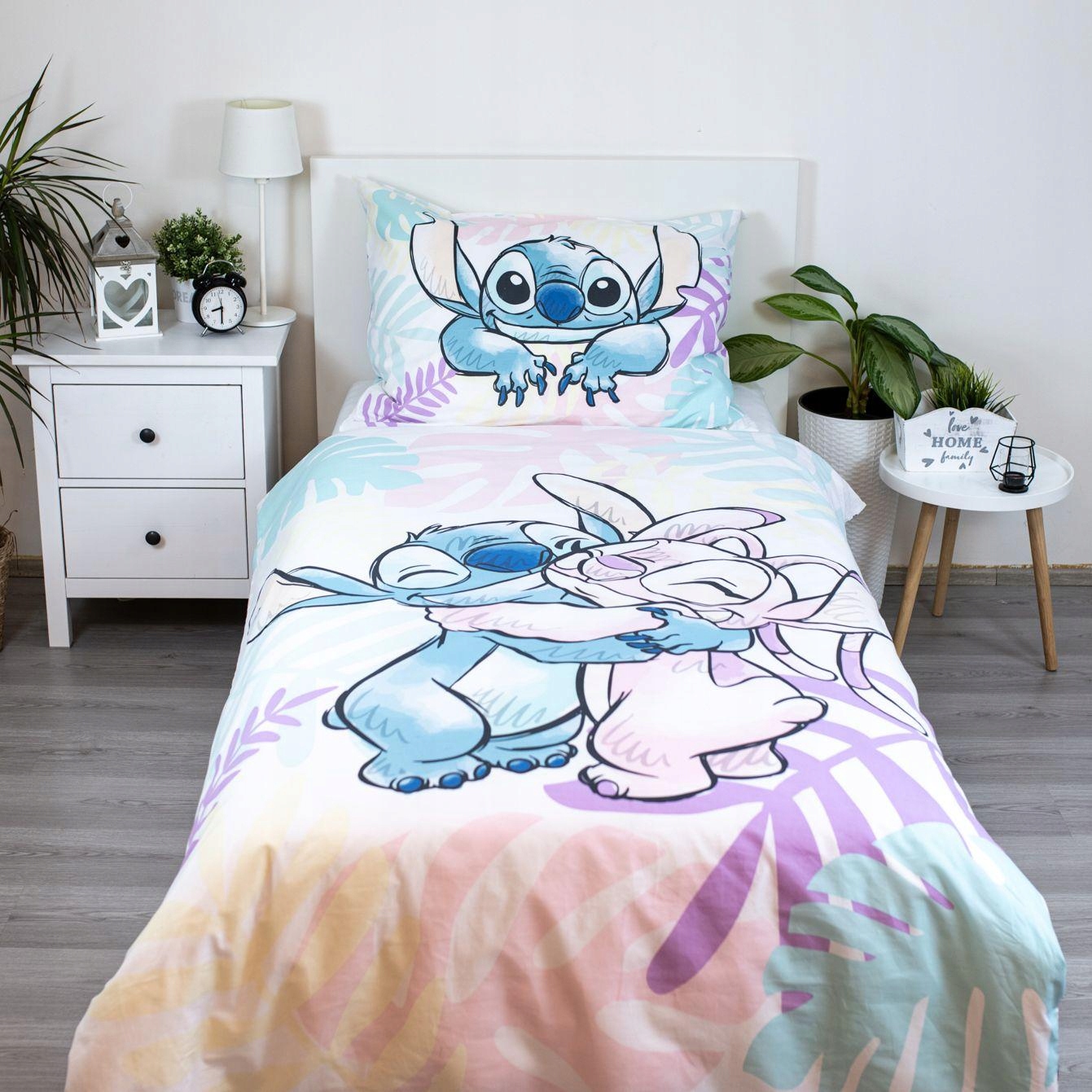POŚCIEL LILO I STITCH STICZ DISNEY 140X200 DZIECIĘCA BAWEŁNIANA