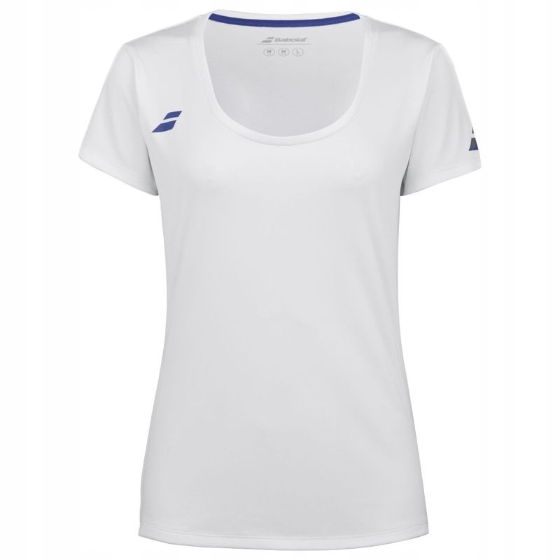 Tričko Babolat Play Cap Sleeve Top Girl White/white 140