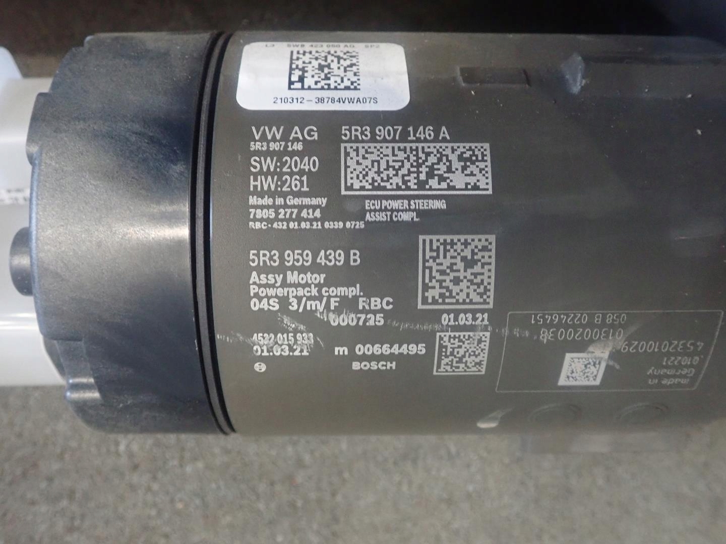 control VW CADDY V 2020- 5R3907146A