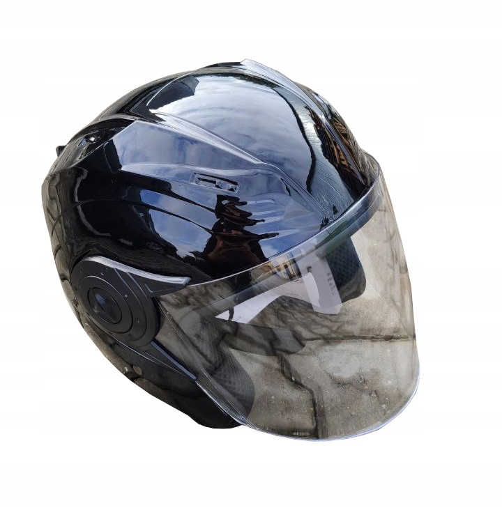 Kask Abiwa MD-209 Černý Otevřený Motocykl M Martinelli