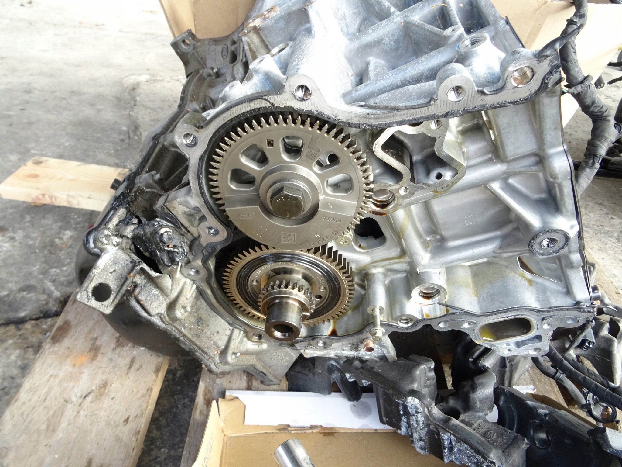 FORD FIESTA MK8 ST engine YZJA 1.5 ECOBOOST