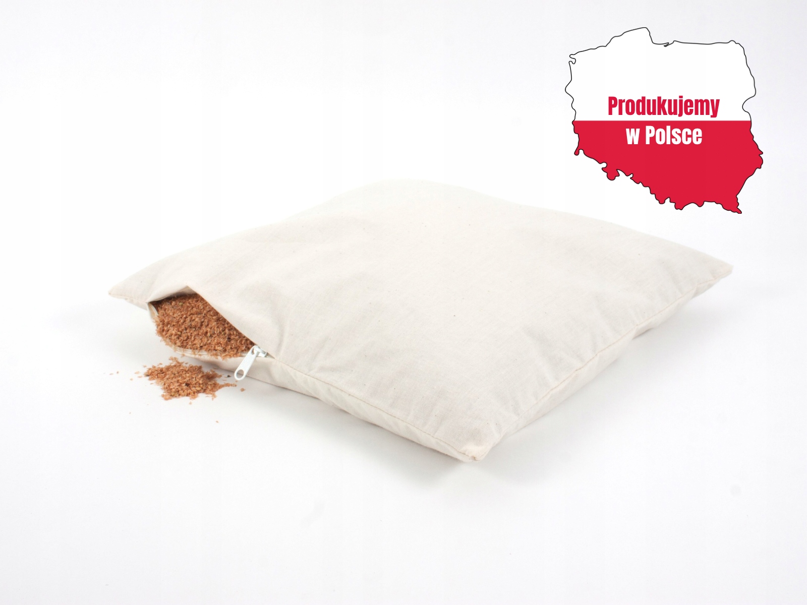 Polský Polštář se slupkou Prosa 50x60 atest Pzh Naturalna