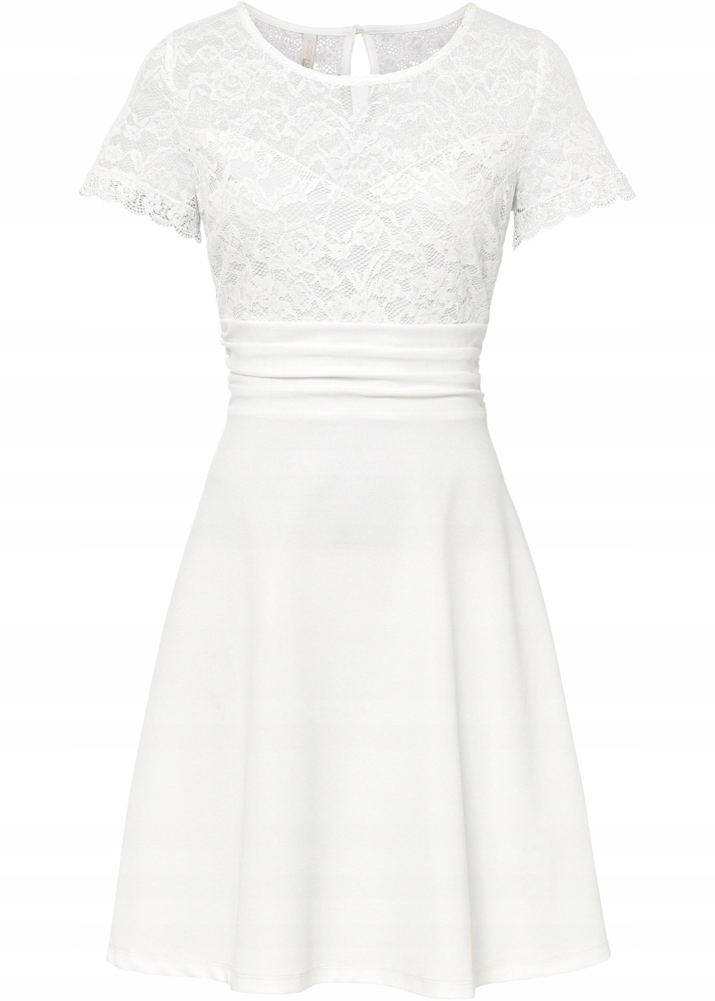 

U443 Bpc Sukienka z koronką r.44/46