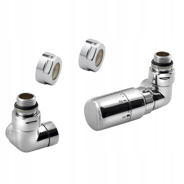 Sapho Corner termostatická pripojovacia sada