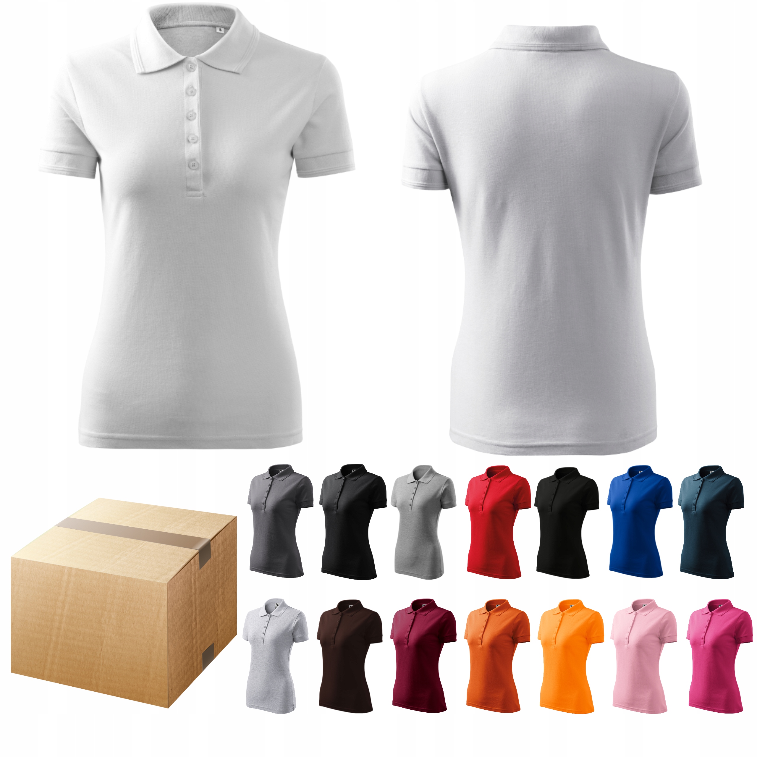 Polokošile Tričko Bez Potisku Pro Každodenní Použití, Silné 200 g/m², Sada 10 Ks .