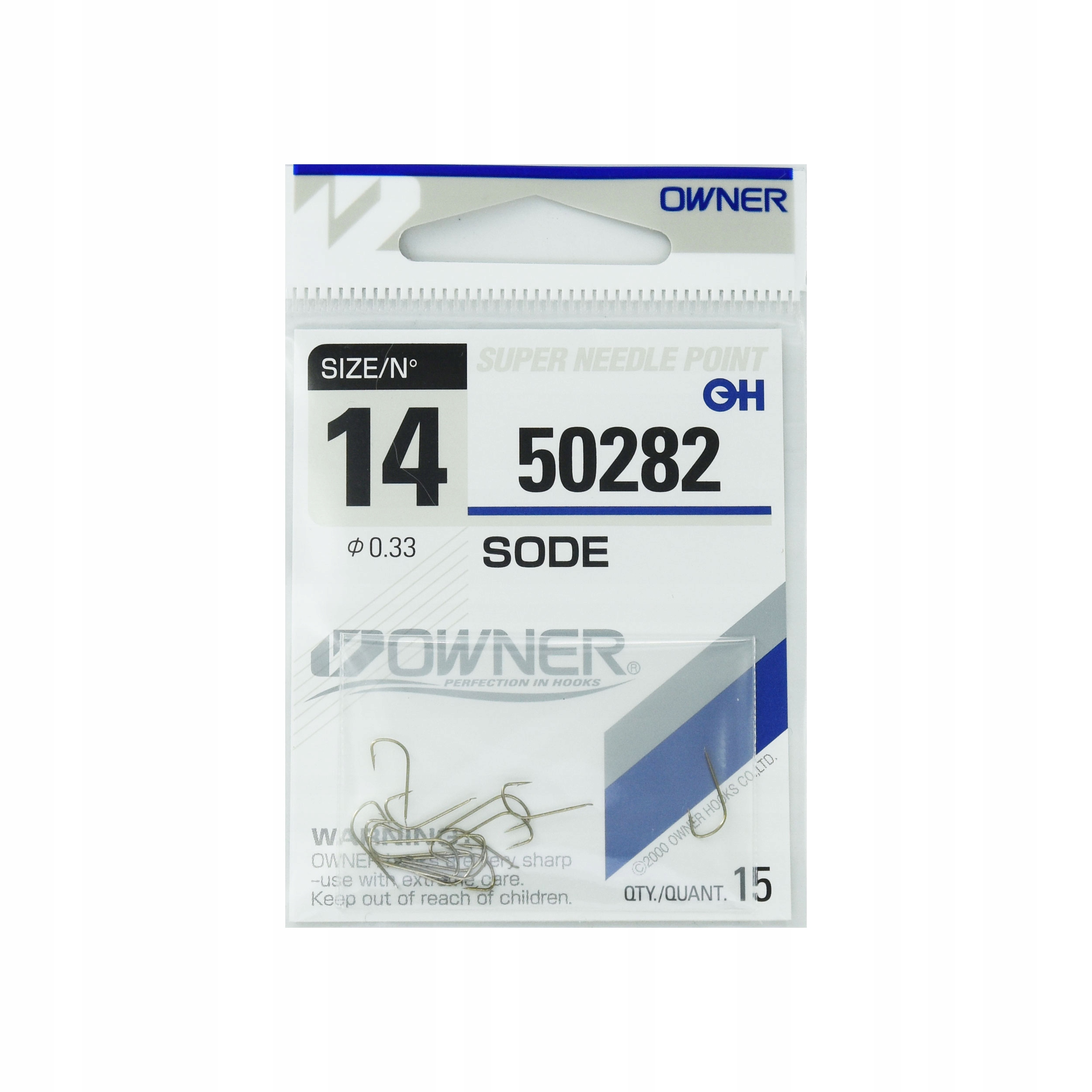Haczyki Owner nr 14 SODE/50282