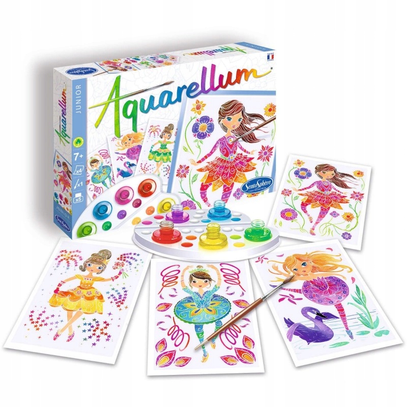 

Zestaw Aquarellum Junior SentoSphere - Baletnice