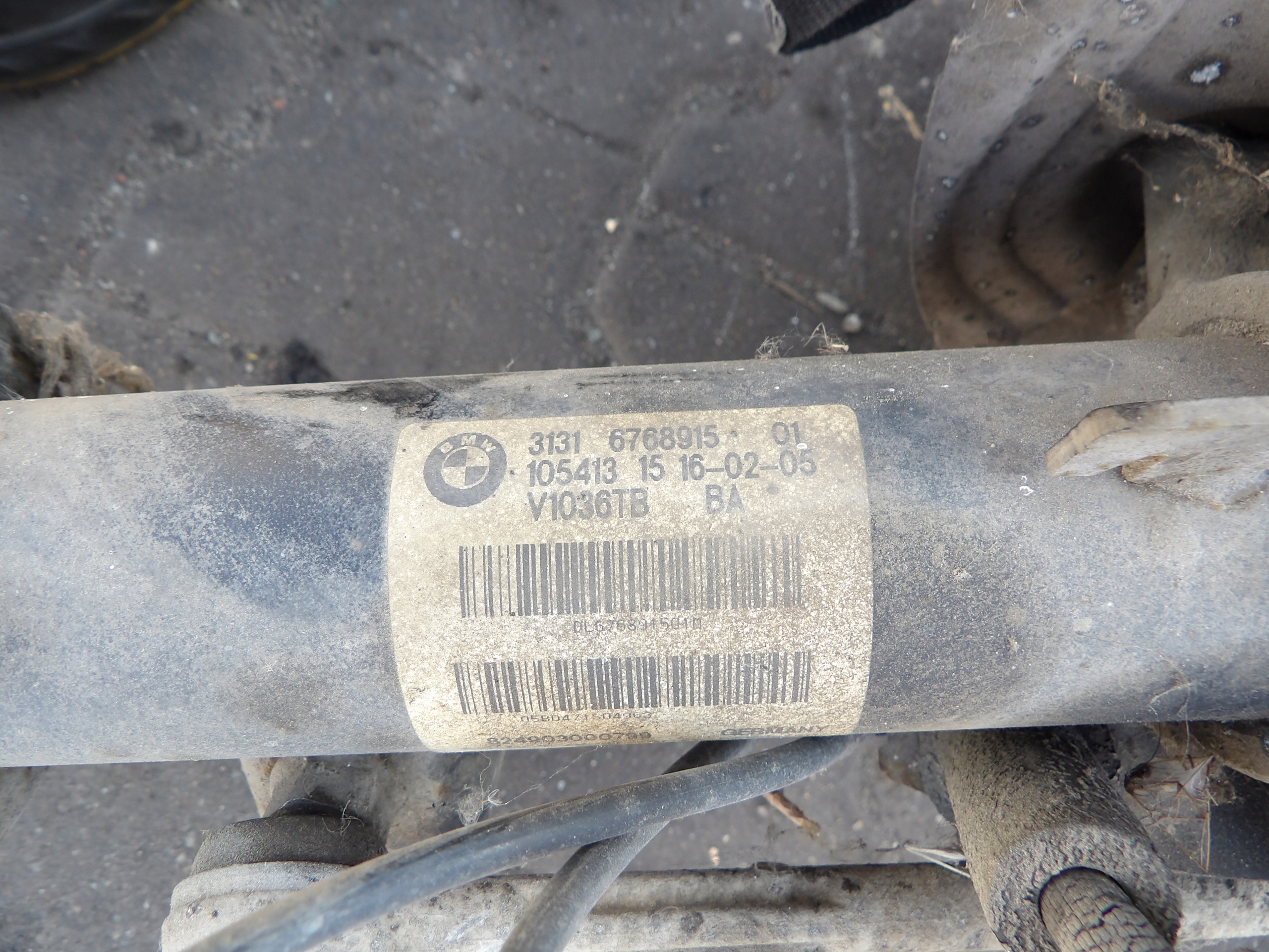 BMW 120d E87 McPherson sususpension front left