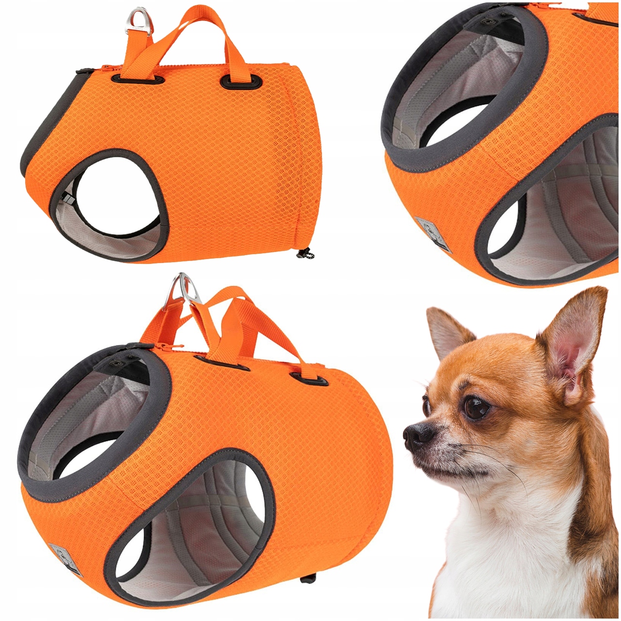 Levně Autopotahy Pro Psa S Atestem Truelove Expedition Oranžové Xs