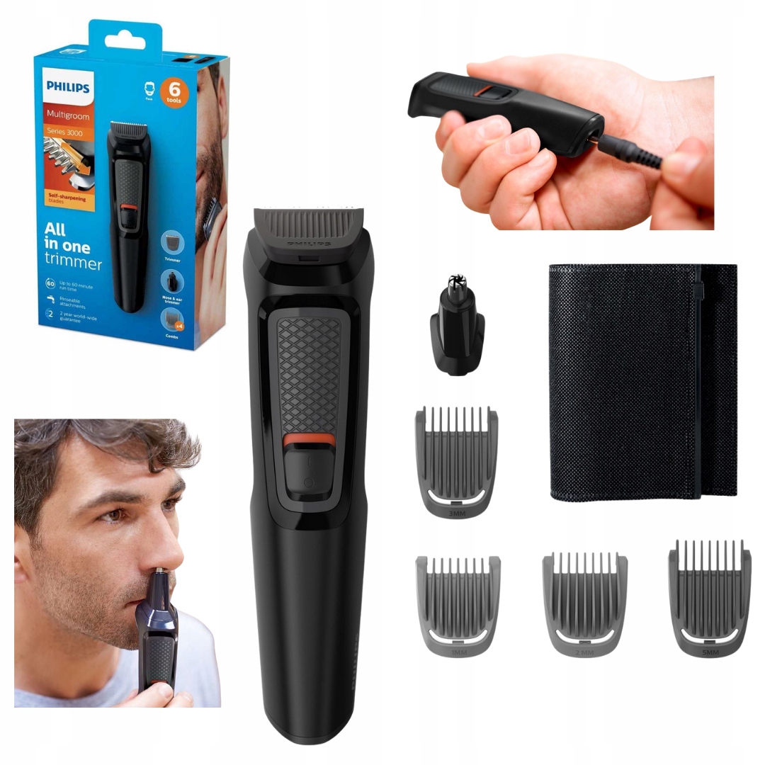 Holicí Strojek Philips MG3710/15 Series 3000 Černý